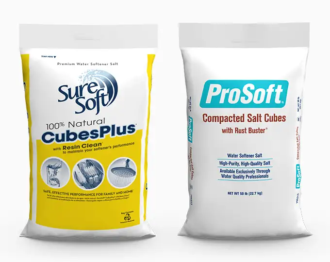 Dean Leith Plumbing - Lincoln Illinois - ProSoft and SureSoft Water Treatment Cubes